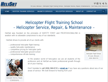 Tablet Screenshot of helisat.com